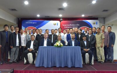 UXO Lao and UNDP Completed Mid-Term Review of Project Supported by Luxembourg