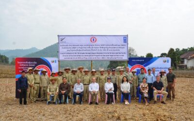 UNDP Deputy Regional Director for Asia and the Pacific Visits UXO Lao in Xiengkhuang