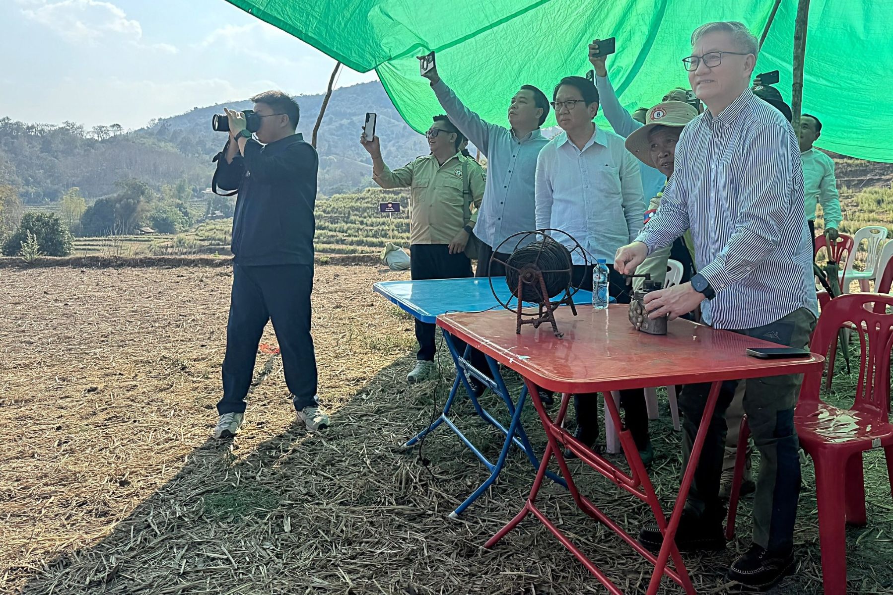 Minister of Foreign Affairs Visits UXO Lao Luang Prabang
