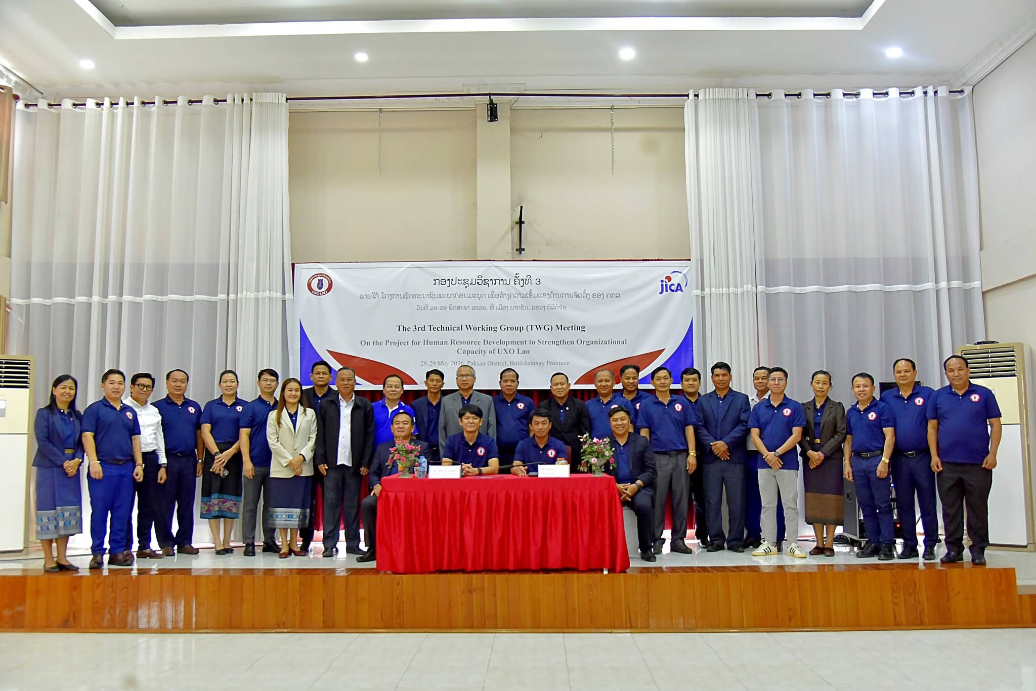 The 3rd Technical Working Group Meeting for UXO Lao and JICA