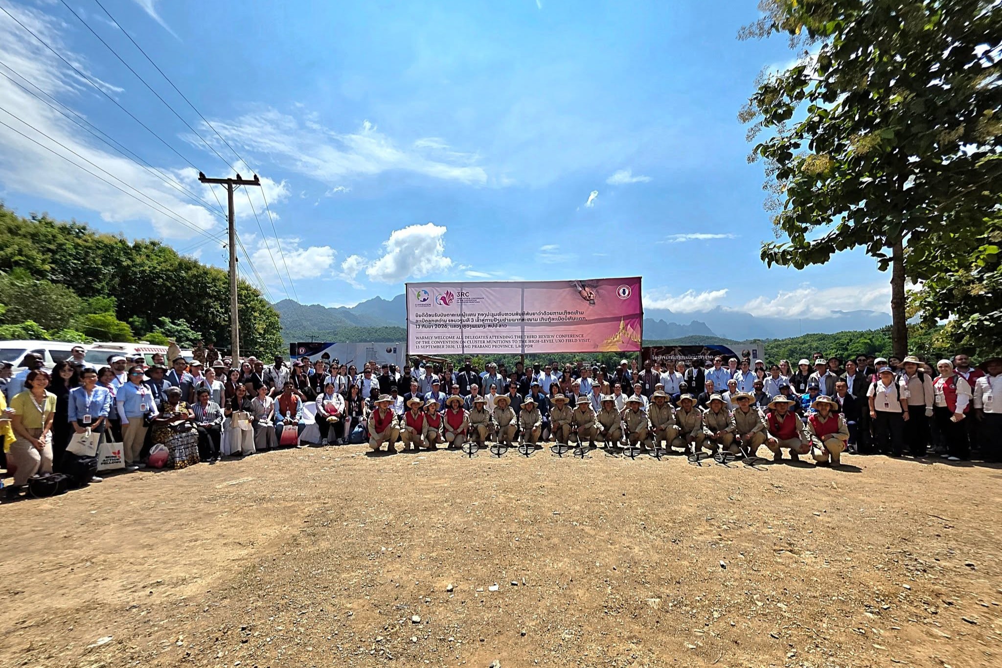 Delegates of the 3RC of the CCM Visit UXO Lao Luang Prabang
