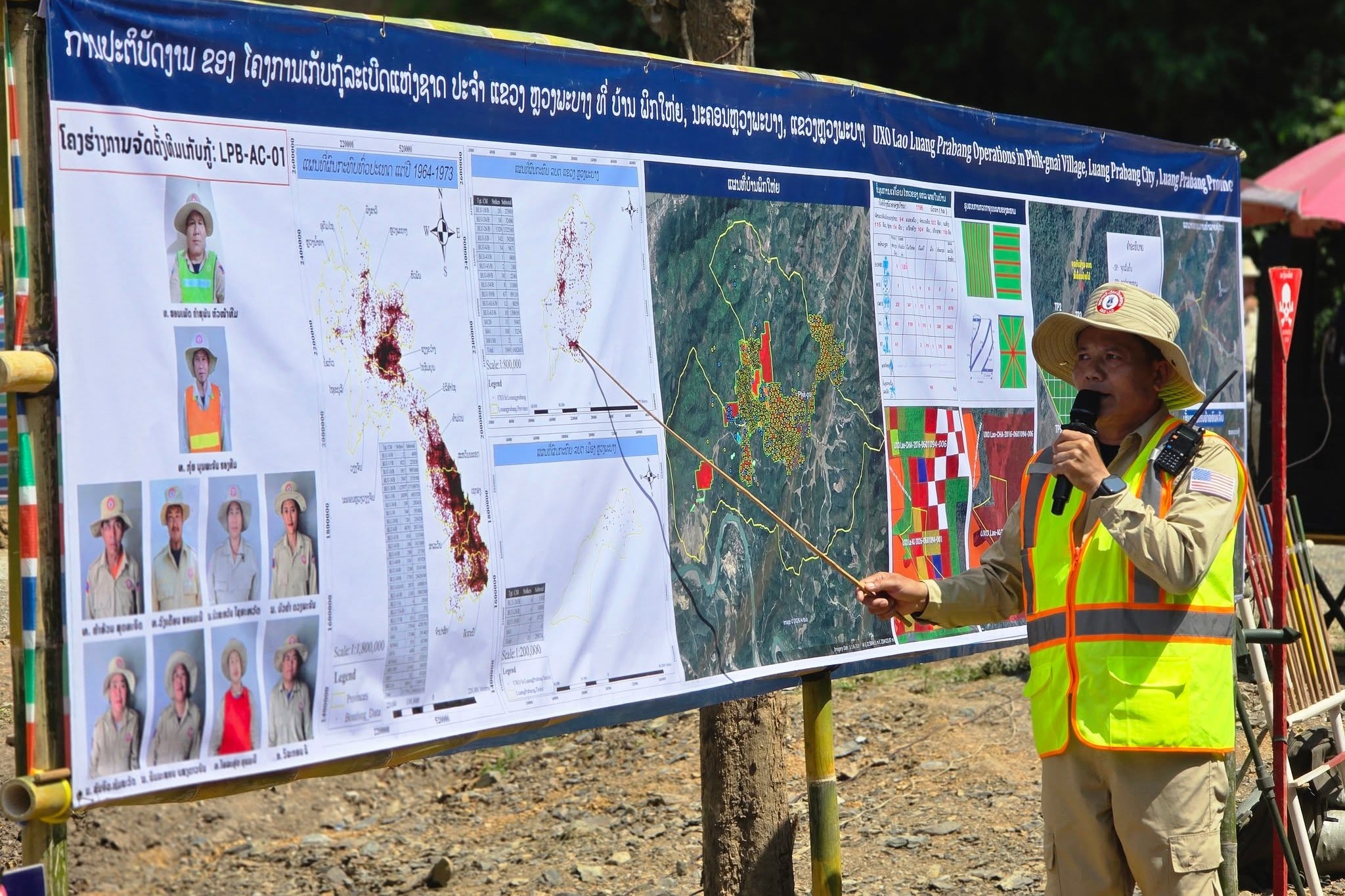 UXO Lao Successfully Welcomes CCM Delegates in Luang Prabang