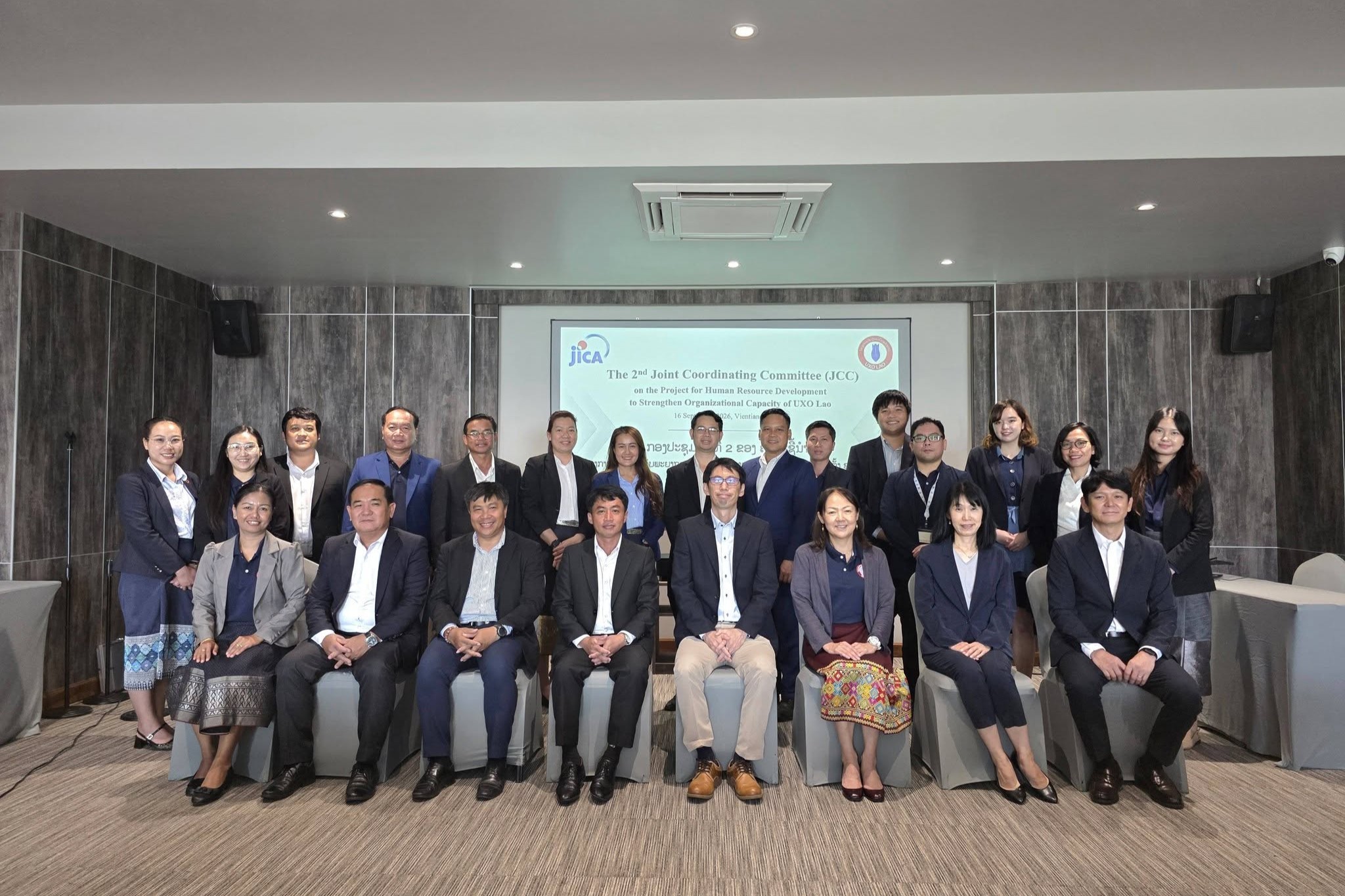 The Second JCC Meeting Under the Project For Human Resource Development To Strengthen Organizational Capacity Of UXO Lao